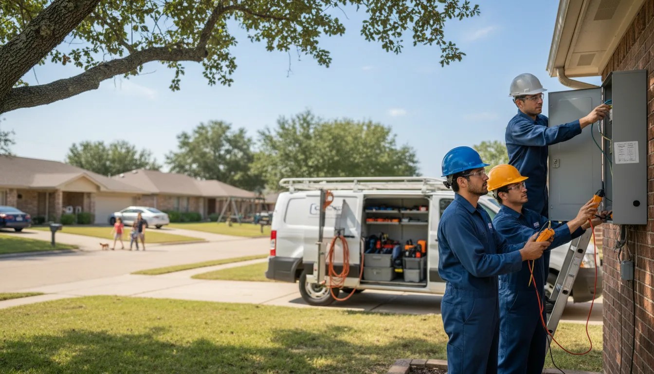 Certified electrician providing emergency electrical services in Brownsville, KY